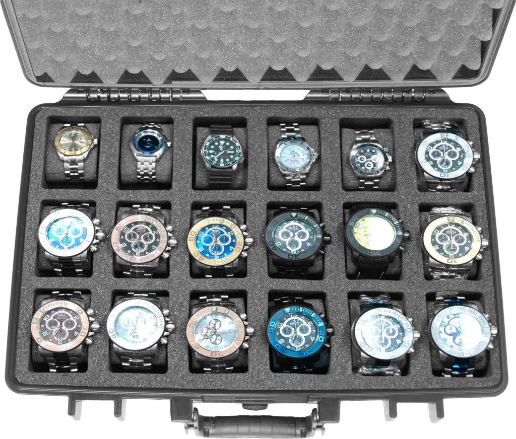 Case Club 18 Watch Waterproof Case Heavy Duty Airline Approved Case