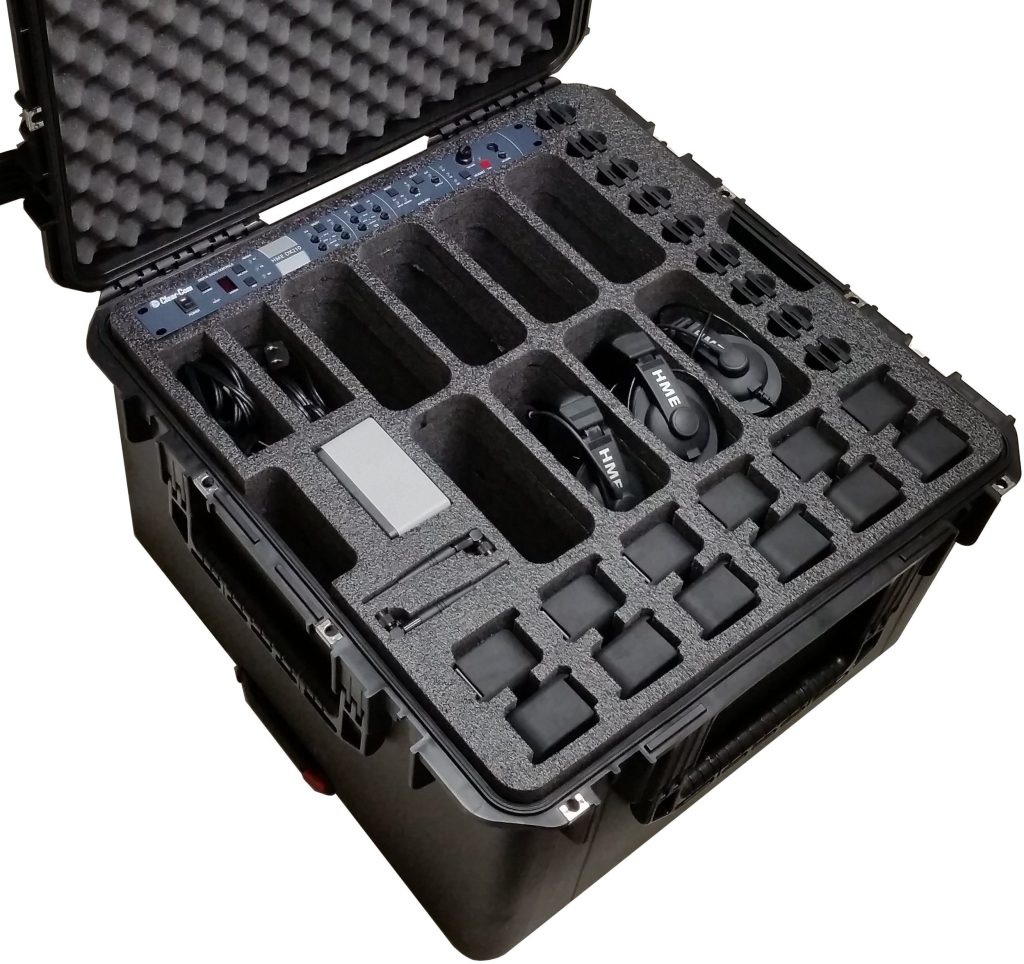 Clear-Com HME DX210 Dual Channel Wireless Intercom Case - Case Club