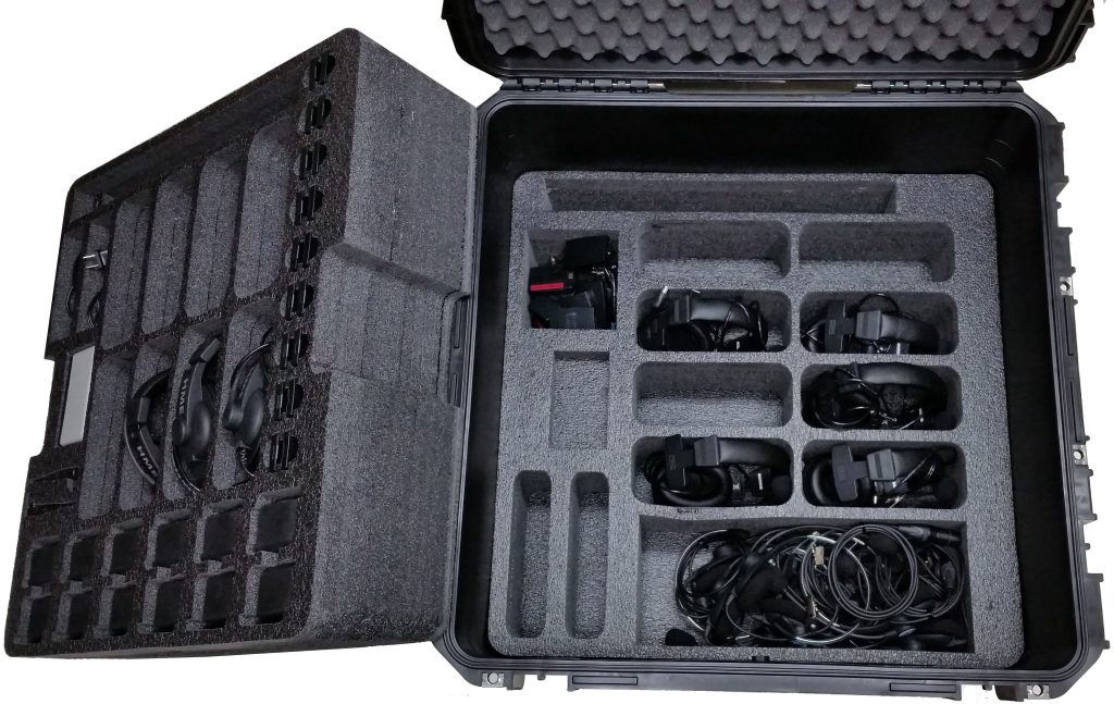 Clear-Com HME DX210 Dual Channel Wireless Intercom Case - Case Club