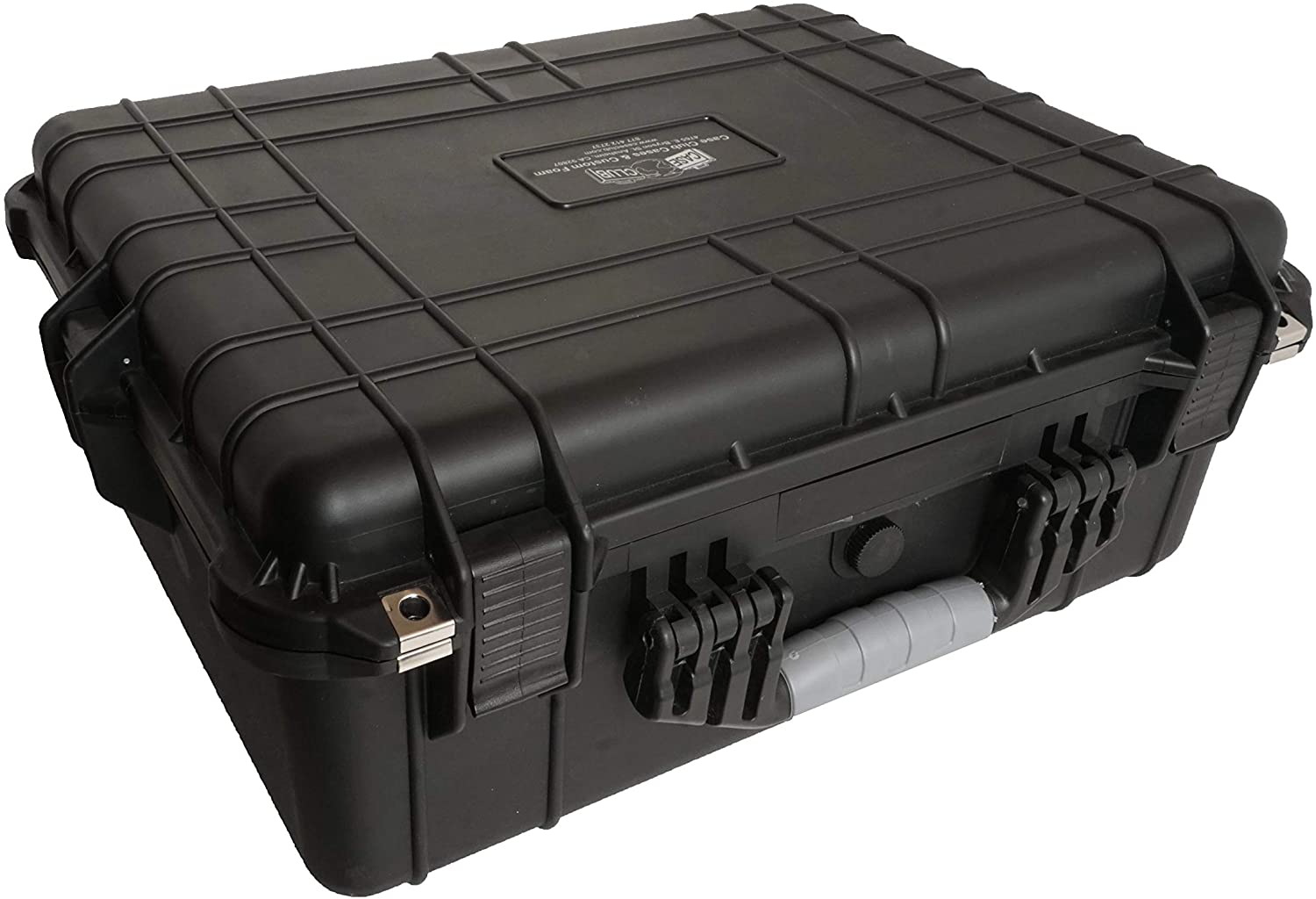 thumbnail interactive-video image 1 of Case Club Waterproof Pistol Case For CZ Scorpion EVO 3 S1/S2 Micro - Foam Cutouts, Silica Gel, Airline Approved 1 of 10