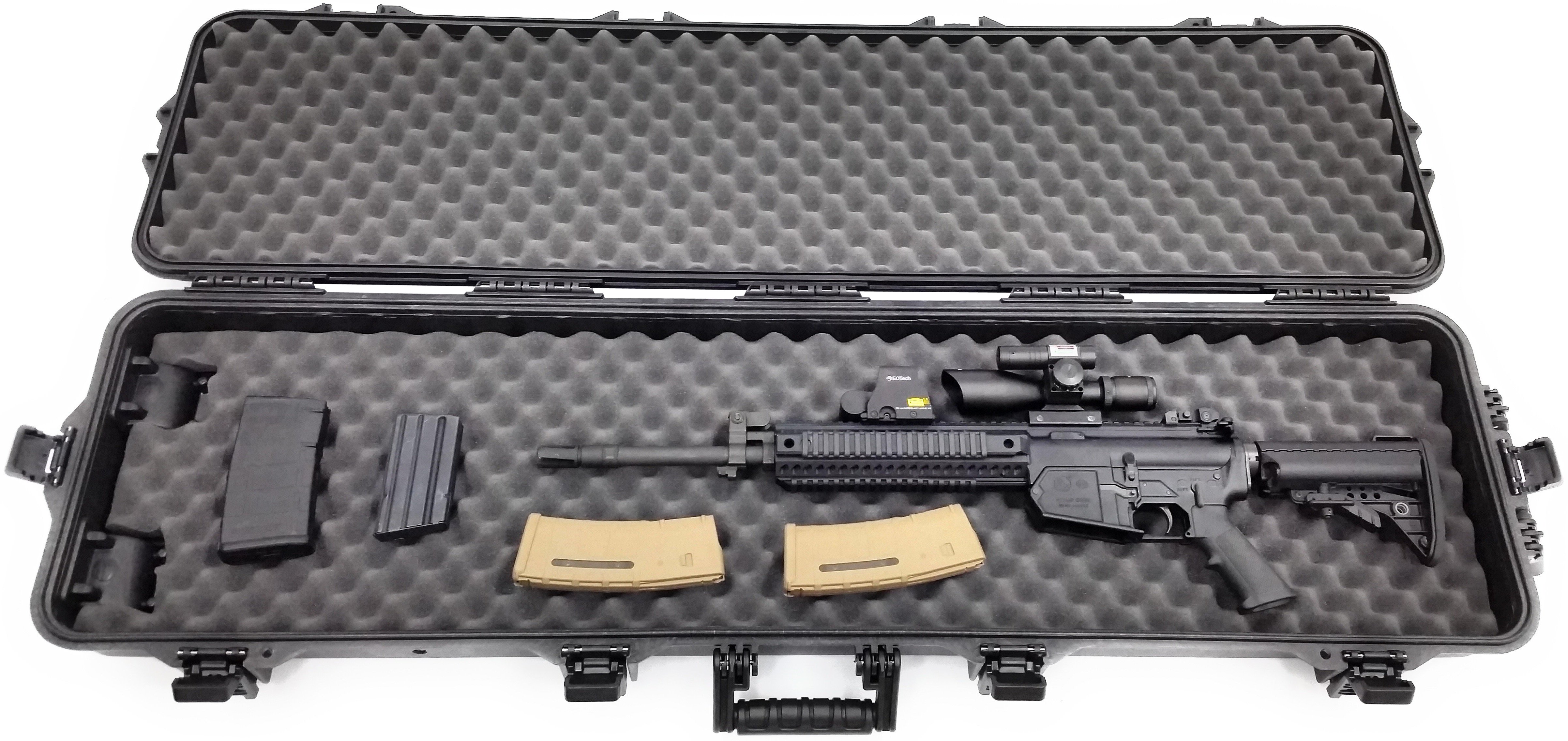 Case Club Waterproof Universal Long Rifle Case For Guns Under 51" Long