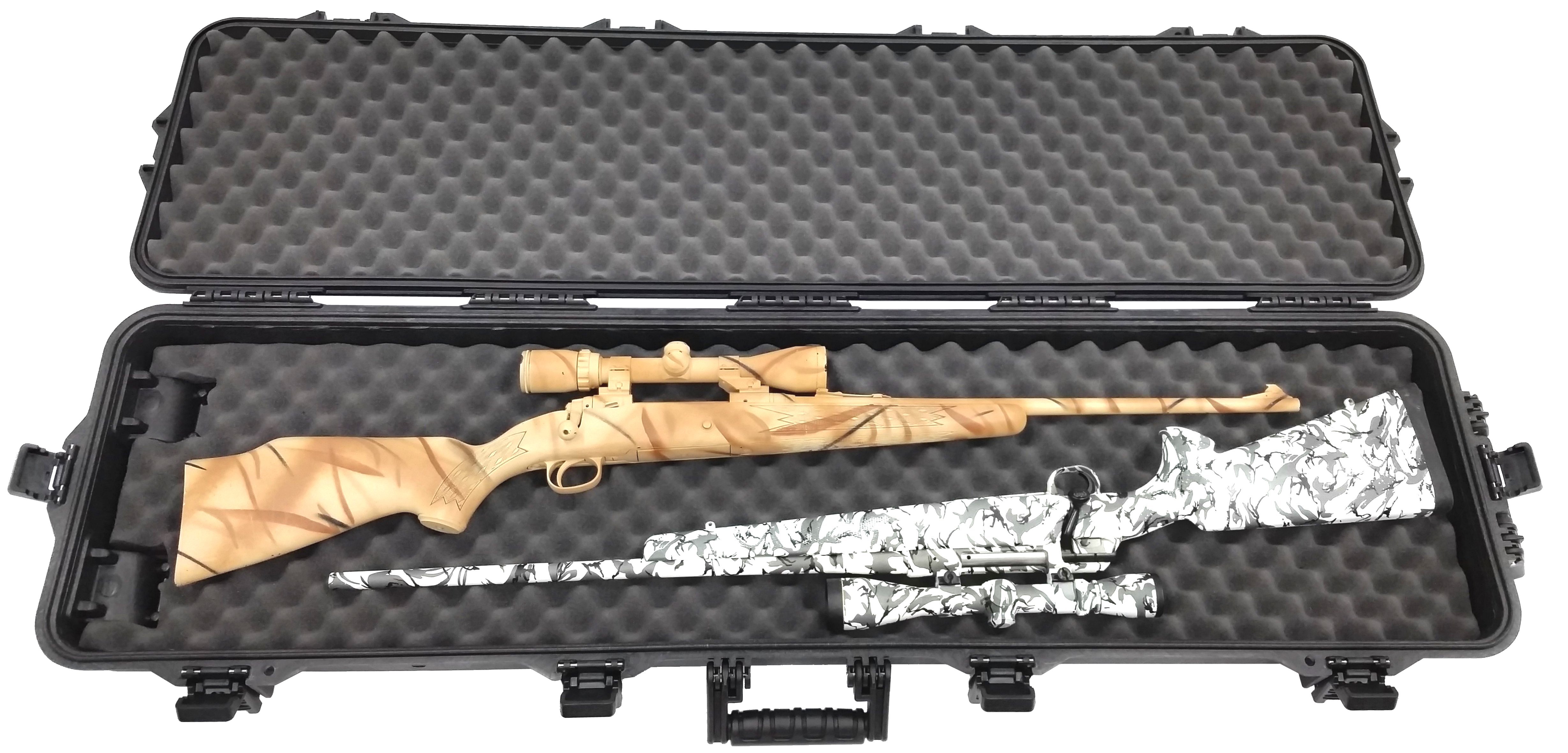 Case Club Waterproof Universal Long Rifle Case For Guns Under 51" Long