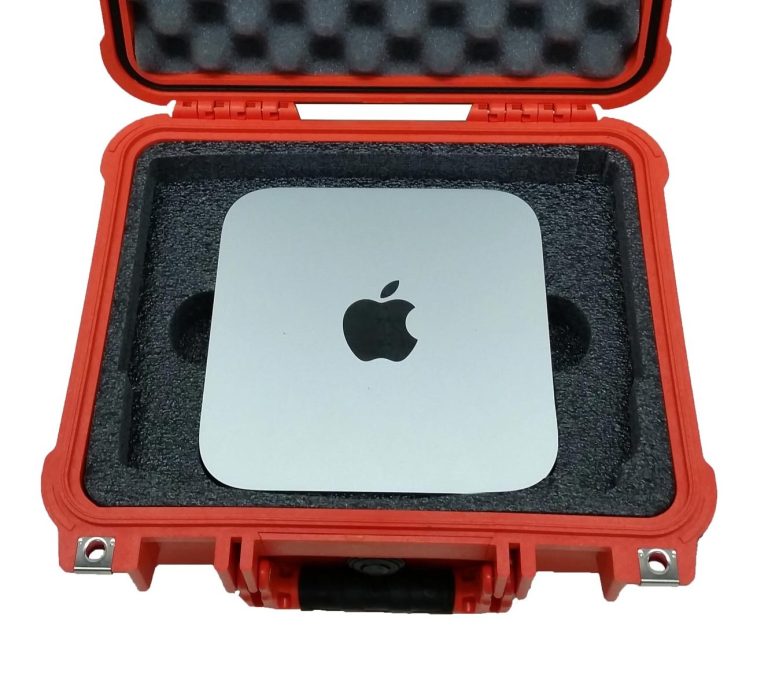 Mac Mini Case with Adesso Mini Touchpad USB Keyboard