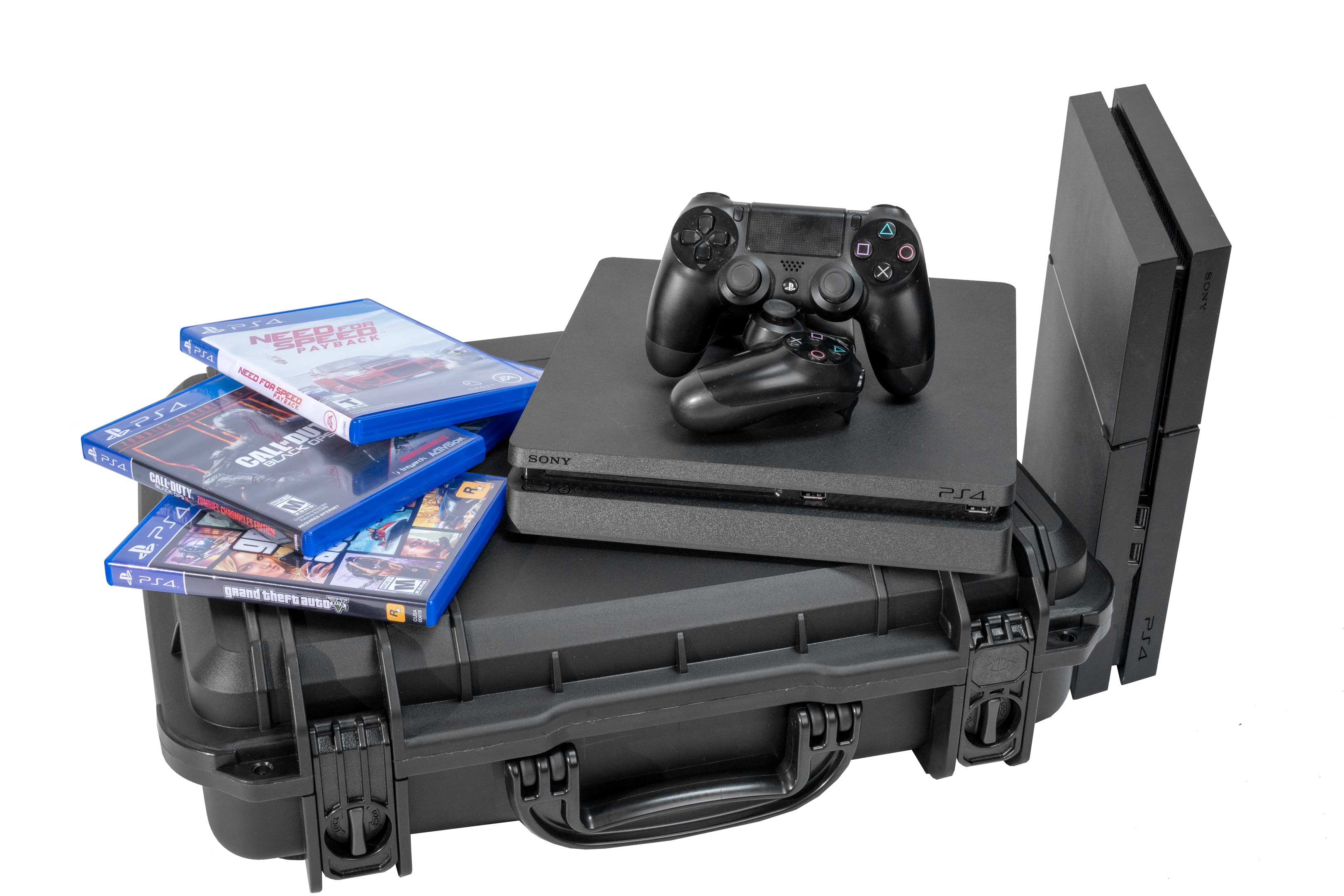 PlayStation 4 / PS4 Slim Heavy Duty Travel Case Gaming Console Cases Case Club