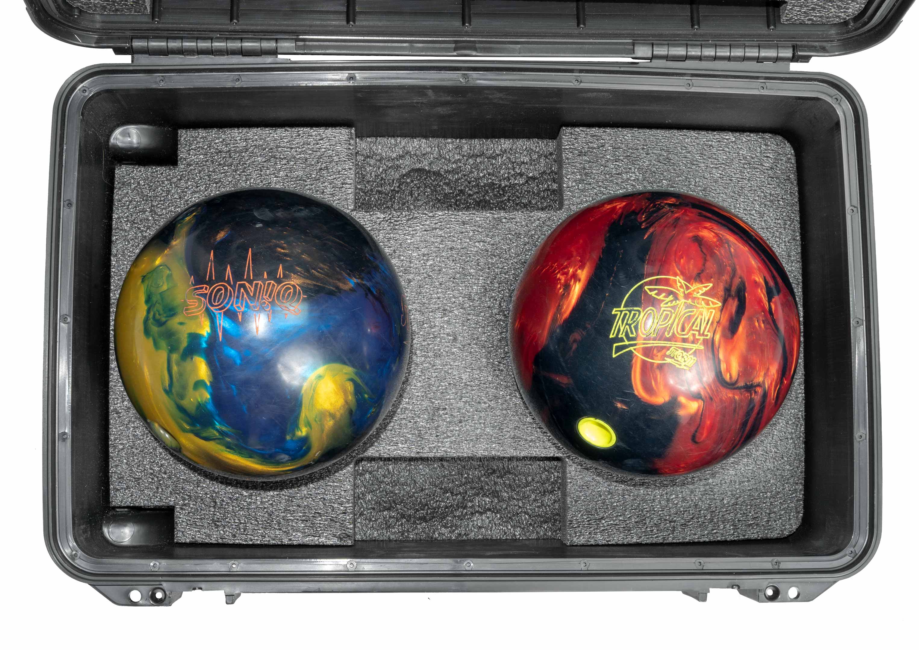 Double Bowling Ball Case Case Club Cases