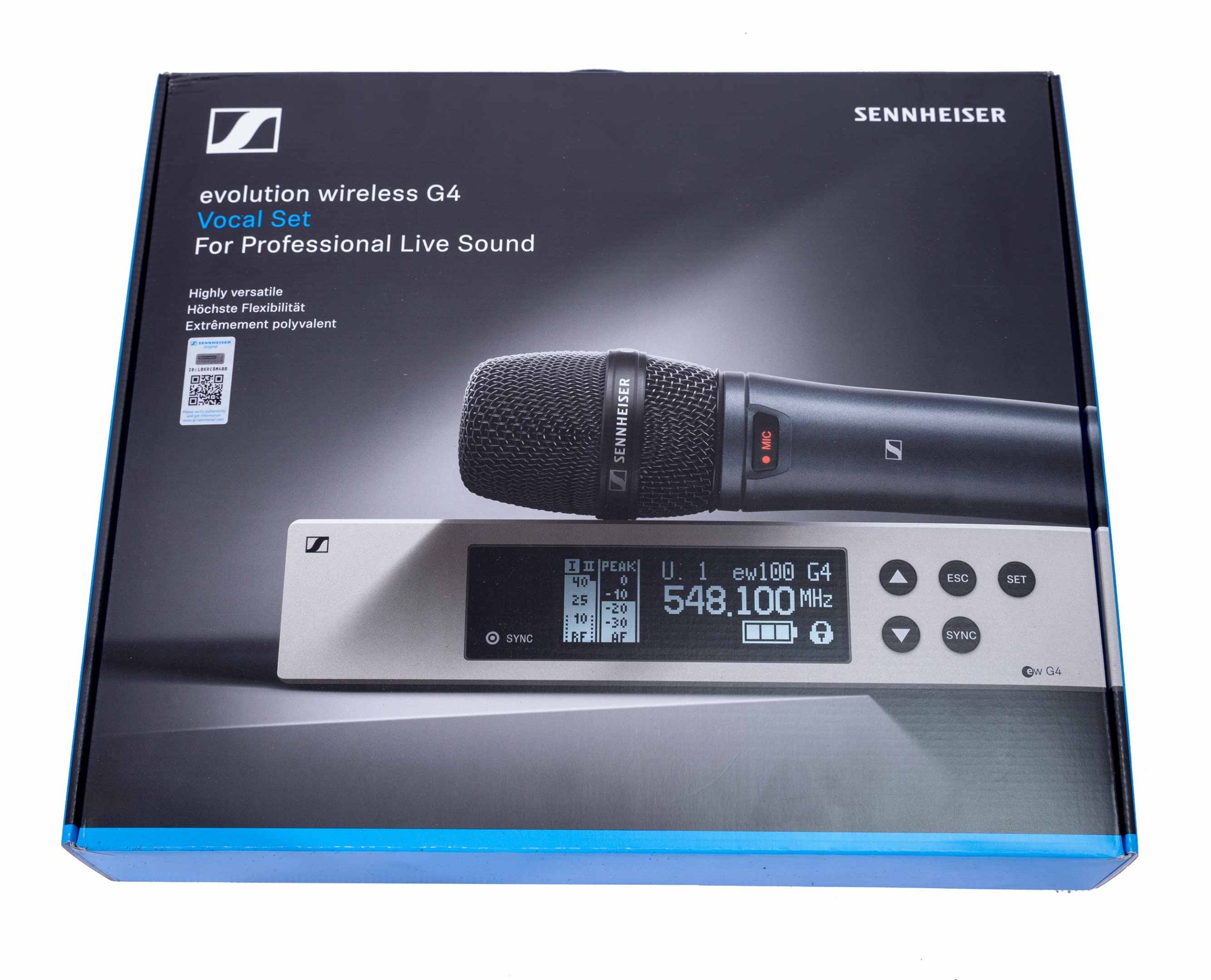 Sennheiser Evolution Wireless G4 Vocal Set Case