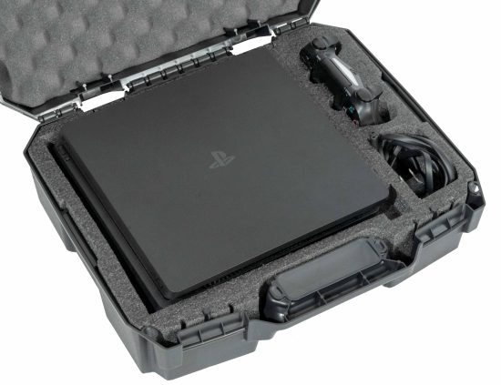 PlayStation 4 / PS4 Slim Carry Case - Foam Example