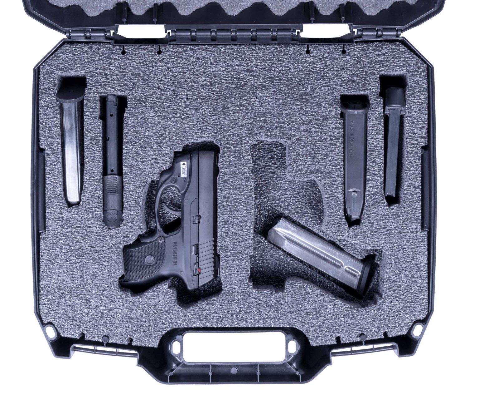 Case Club 2 Pistol HardSided Padlockable Carrying Case