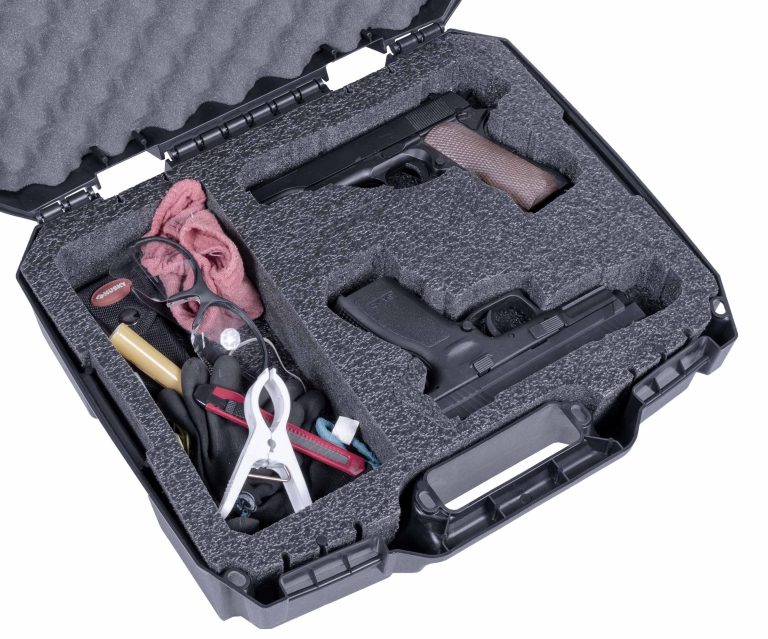 2 Pistol & Accessory Carry Case