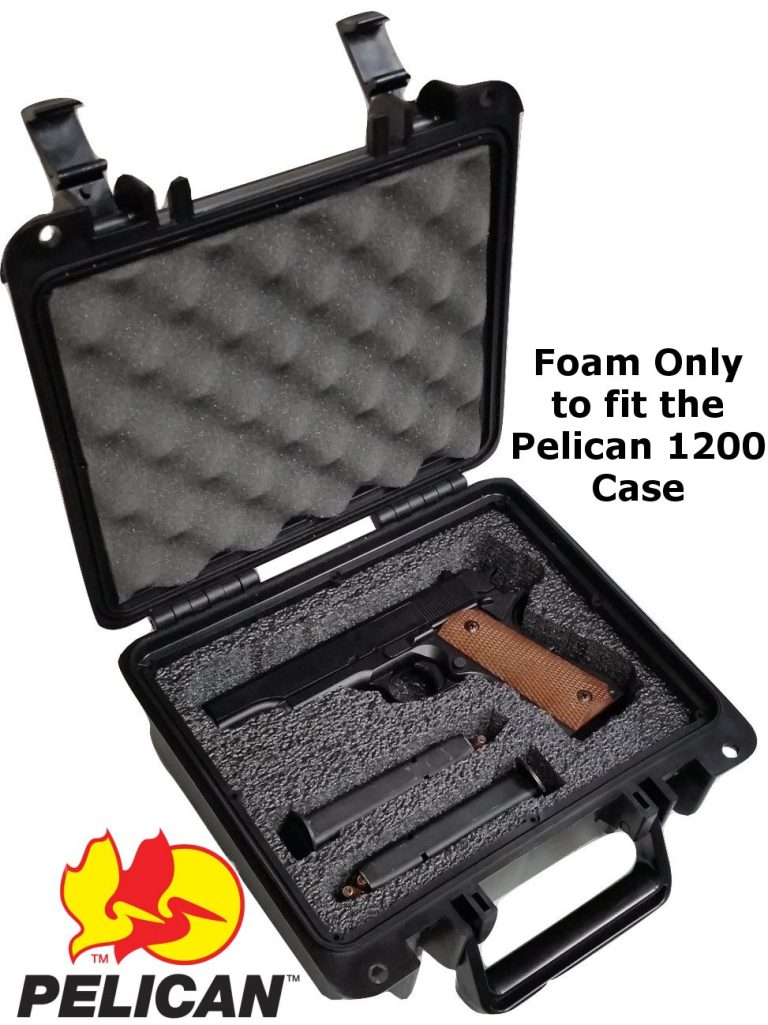 Single Pistol Foam Only for the Pelican™ 1200 Case