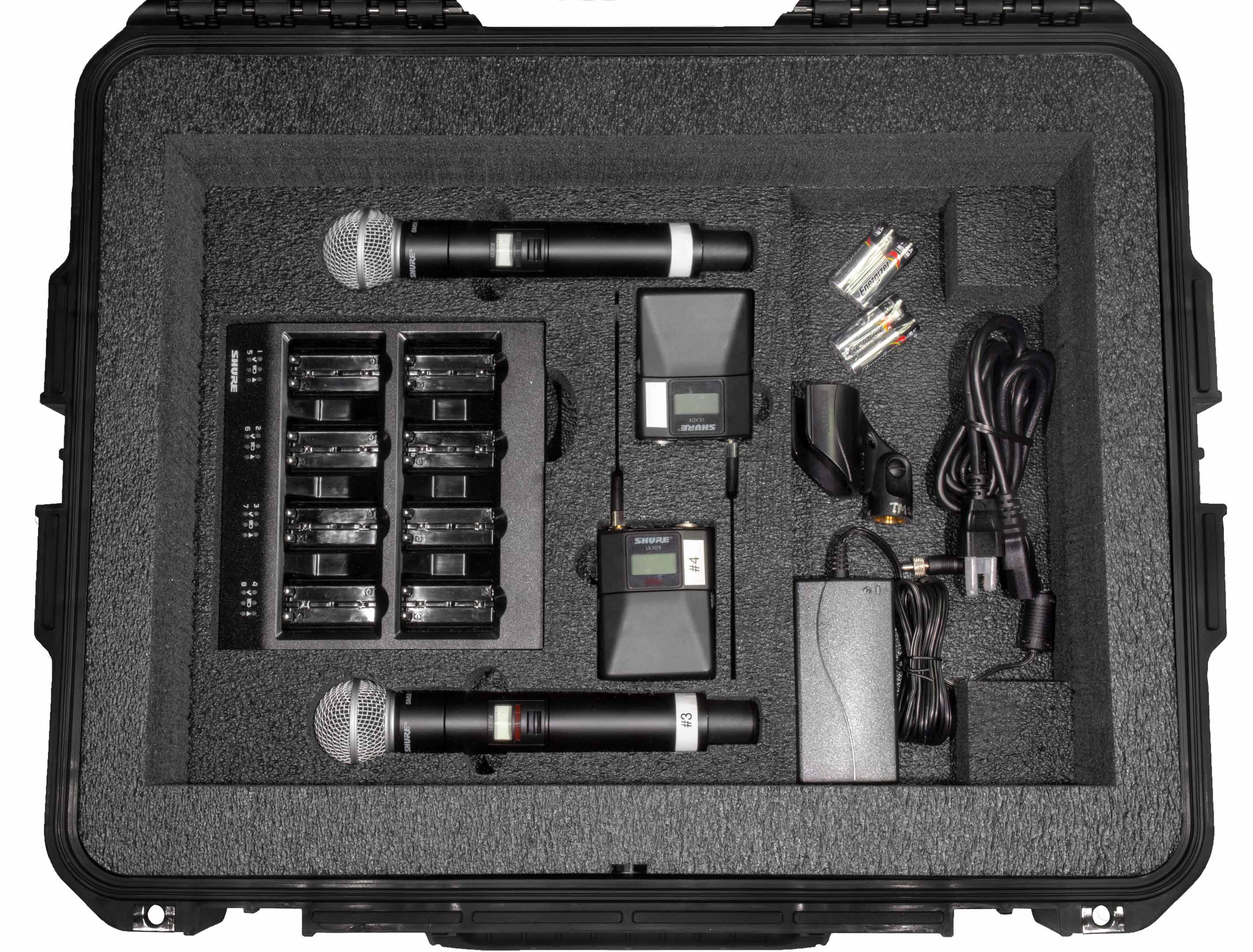 Shure SM58 Microphone / Rack Case Microphone Cases Case Club