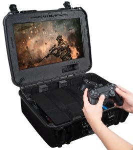 PlayStation 4 / PS4 Slim / PS4 Pro Portable Gaming Station with Built-in Monitor, Gen 2 - Foam Example