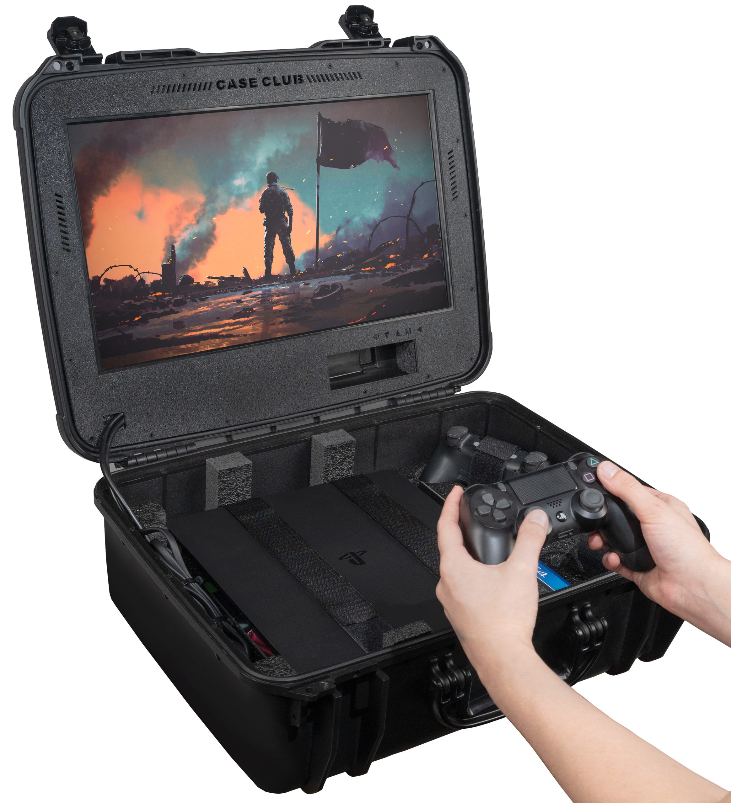 Club PlayStation 4 Portable Gaming Case w/ Built in Monitor