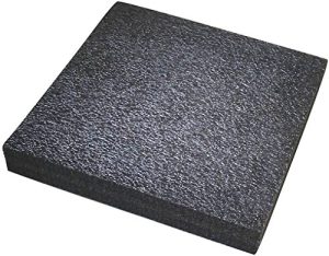 6x Foam Sheet 12 x 8 x 0.5 1/2 Thick Black PE Packing Shipping Firm