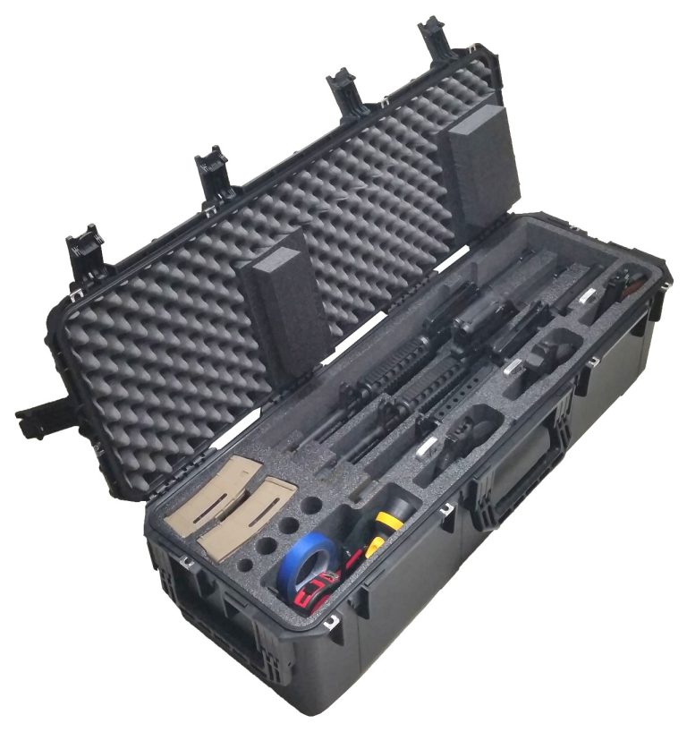 3 AR15 Rifle & 3 Pistol Case