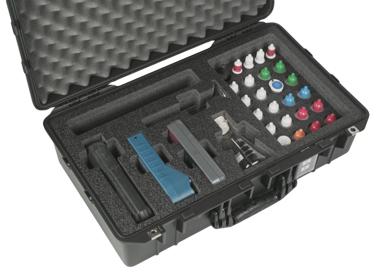 Water Testing Kit Case with Fluorometer & Ultrameter