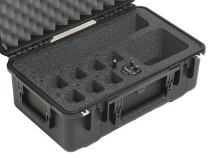 Qty 8 Motorola CP185 Radio Case - Foam Example