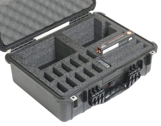 Point Source Audio Miniature Microphone Case - Foam Example