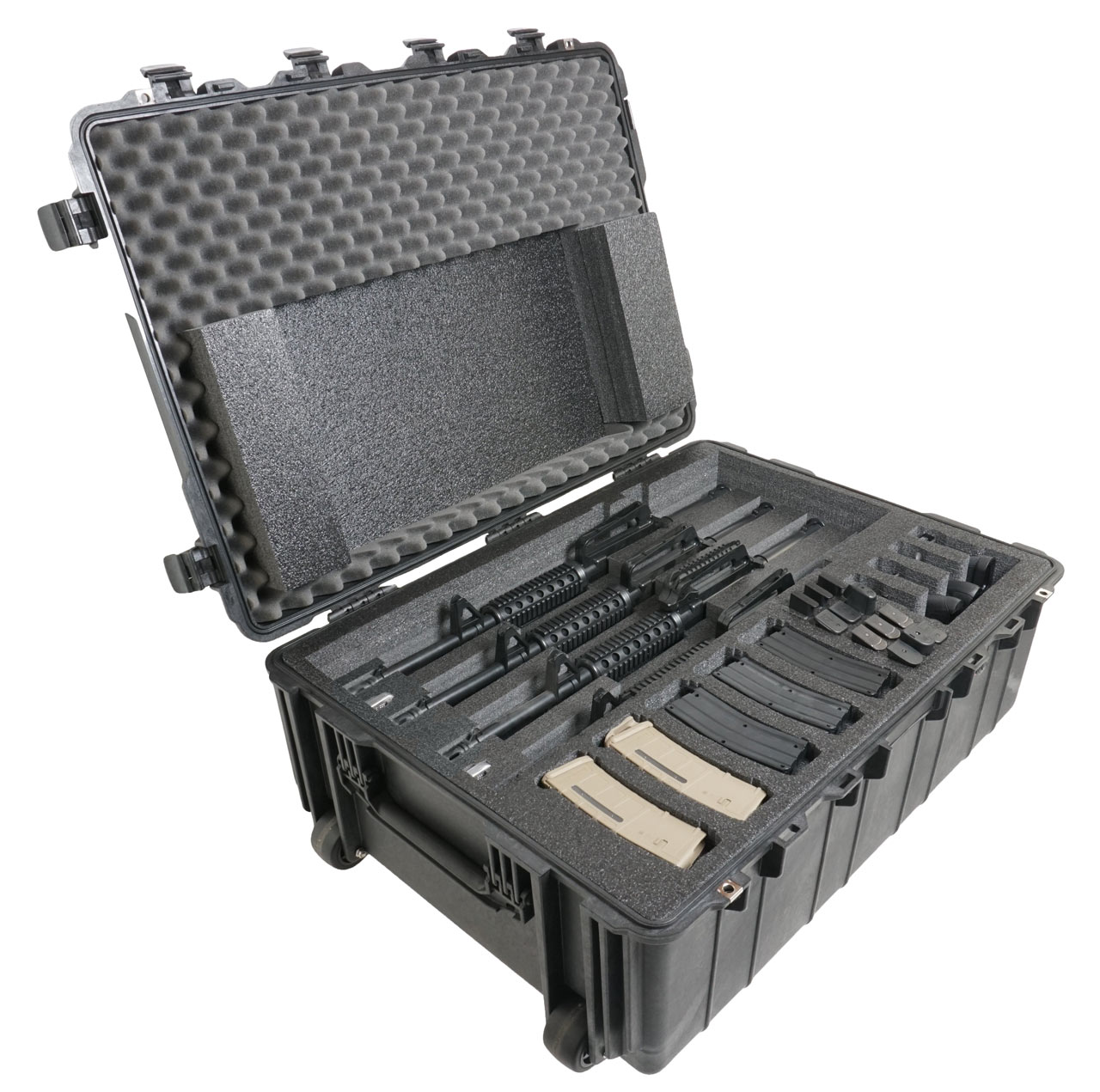 4 Rifle & 4 Pistol Case Multiple Rifle / Shotgun Cases Case Club