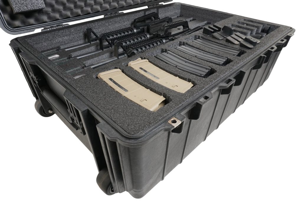 4 Rifle & 4 Pistol Case - Case Club