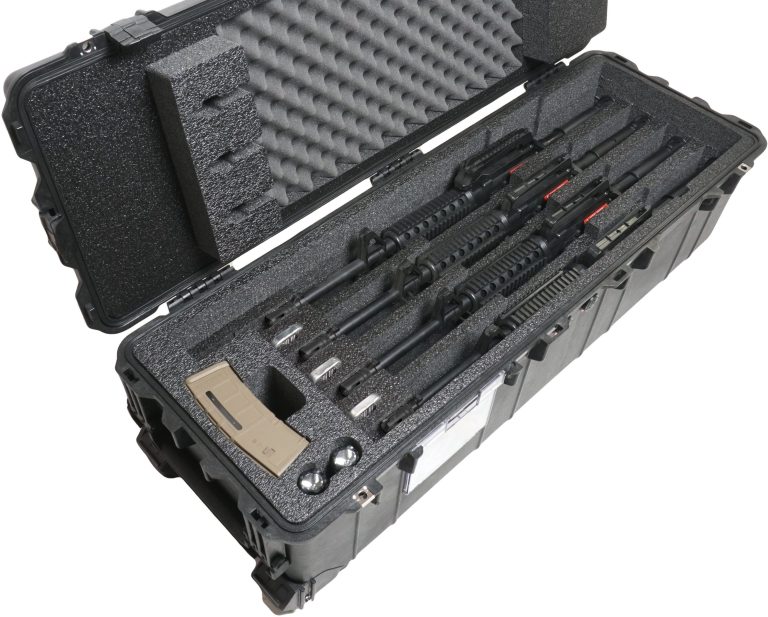 4 AR15 Mid Length Rifle Case - Case Club