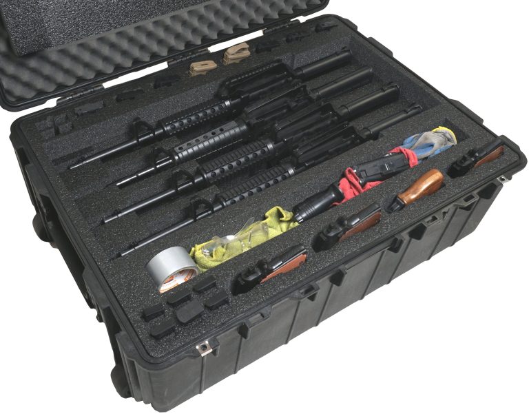 4 AR15, 4 Pistol, & Accessory Case