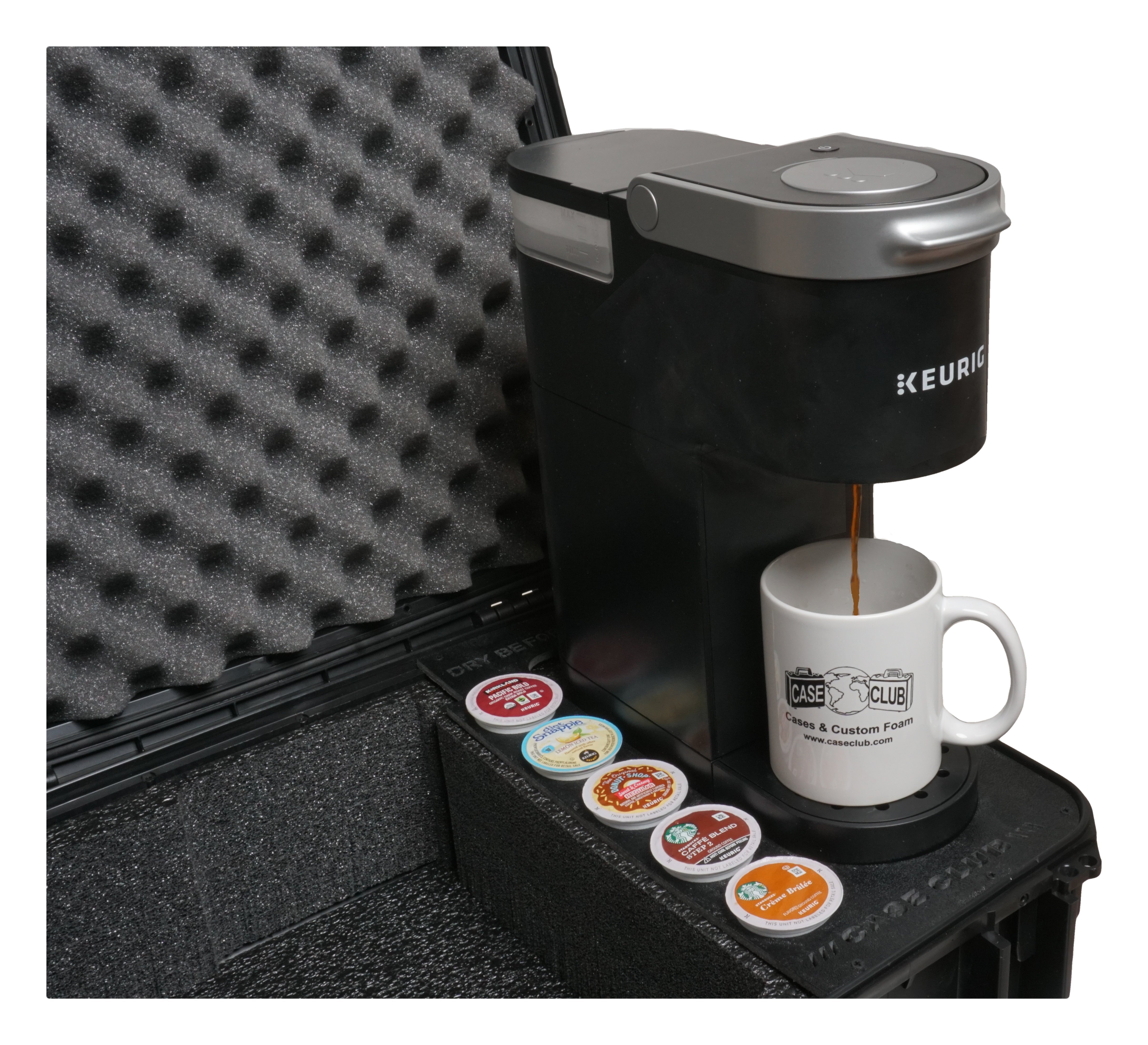 Keurig KMini Travel Case (Includes 2 Mugs) Coffee Cases Case Club
