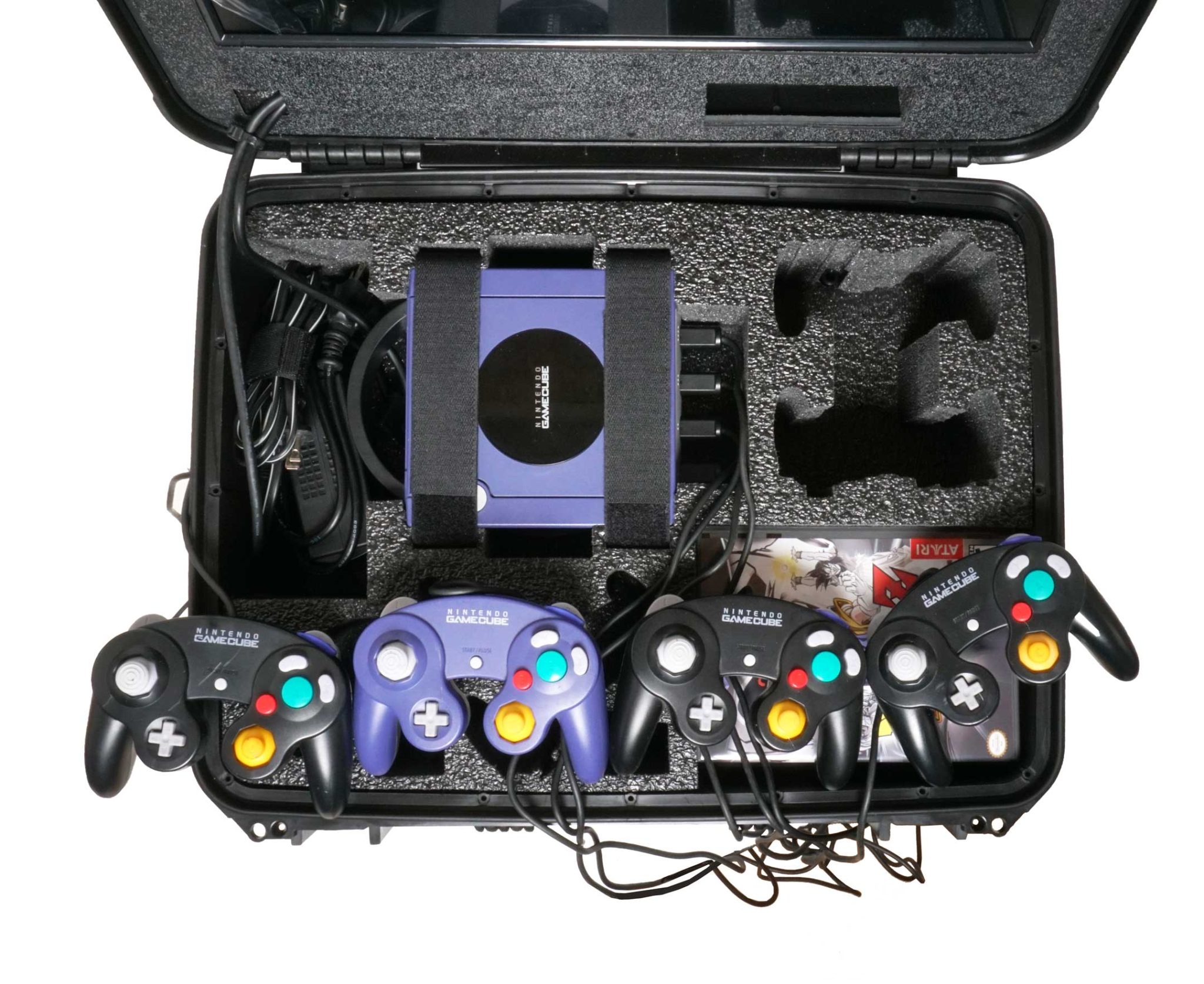 Case Club Waterproof GameCube Portable Gaming Case w/ Built in Monitor