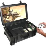 Xbox One X/S Portable Gaming Station with Built-in Monitor and Speakers