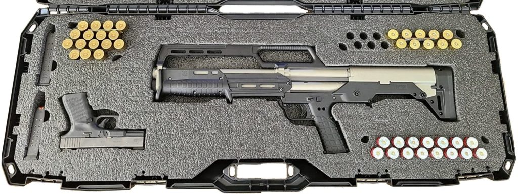 Club KSG / DP-12 Carry Case for Shotgun, Pistol &