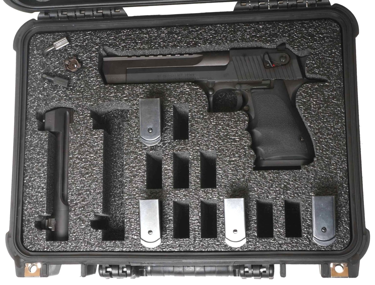 Case Club Desert Eagle Fully Loaded Hard Case fits Gun, Barrels & Mags