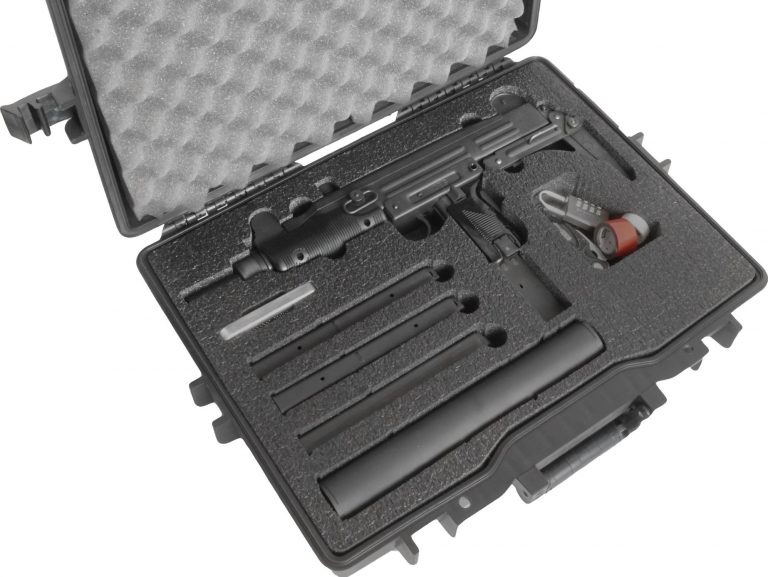 Case Club Waterproof Breakdown FN PS90 Rifle Case with Silica Gel