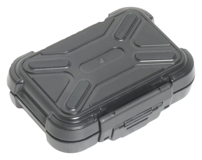 Single inhaler case side view closed