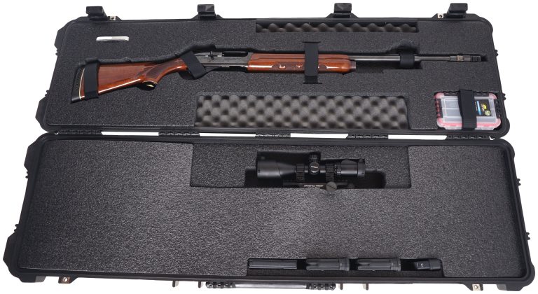 3 gun case top down divider