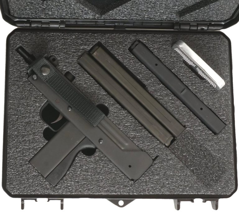 cobray m-11 gun case top