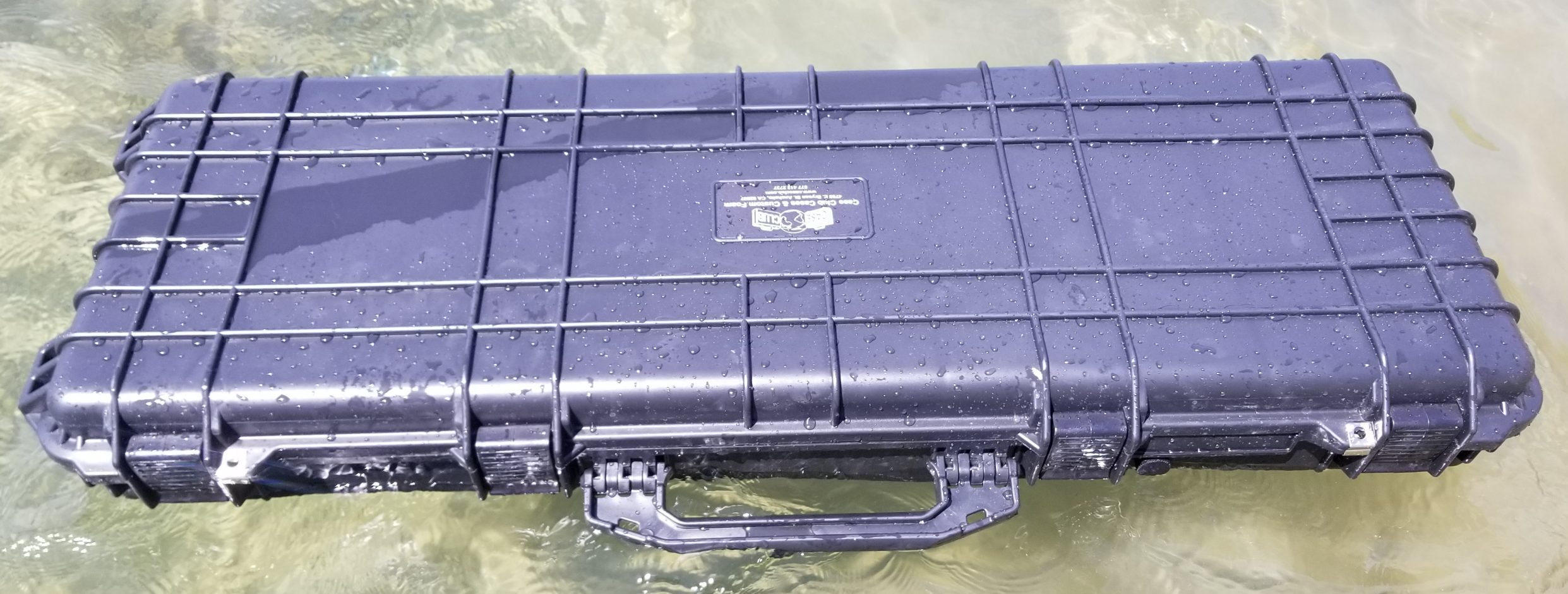 Hard Case Rifle Shotgun Carry Single Gun Storage Box Padded Tactical Hunting New 