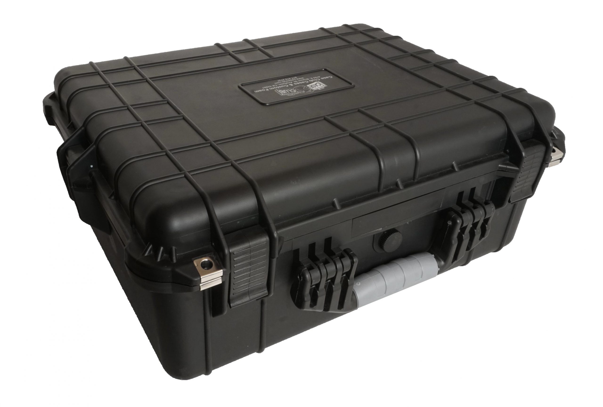 Case Club 8 Revolver & Accessory Waterproof Case with Wheels and Silica Gel 