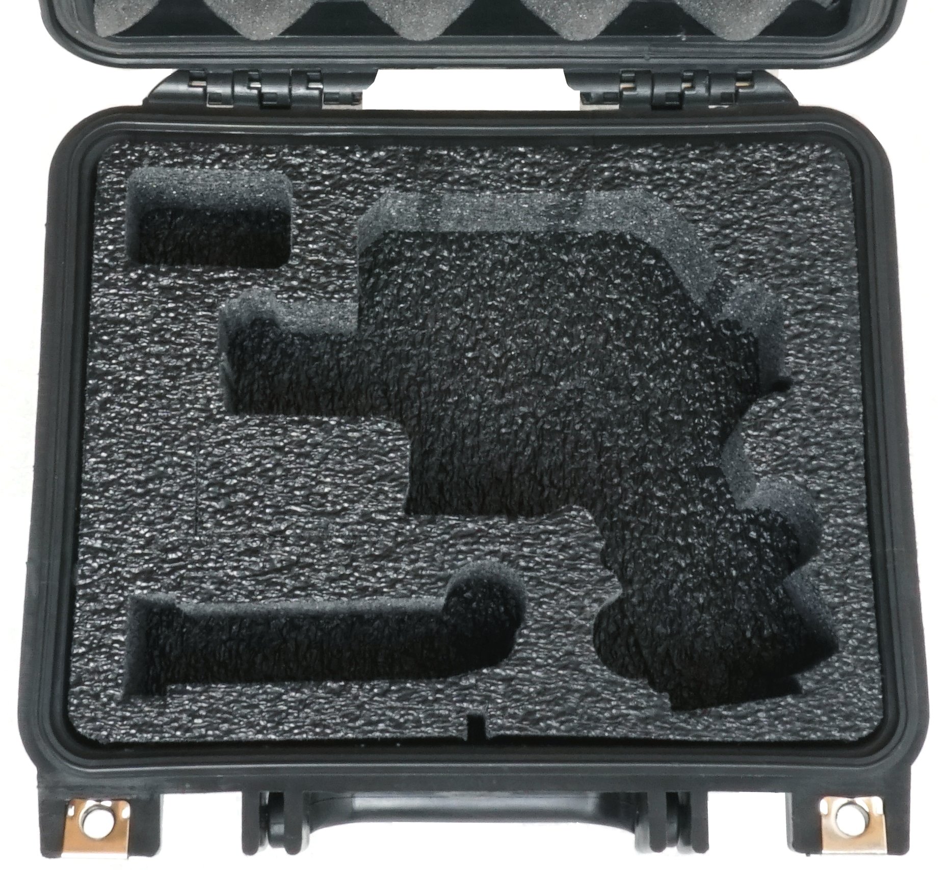 Case Club Waterproof Glock 19 Pistol Case with PreCut Pistol Foam Template