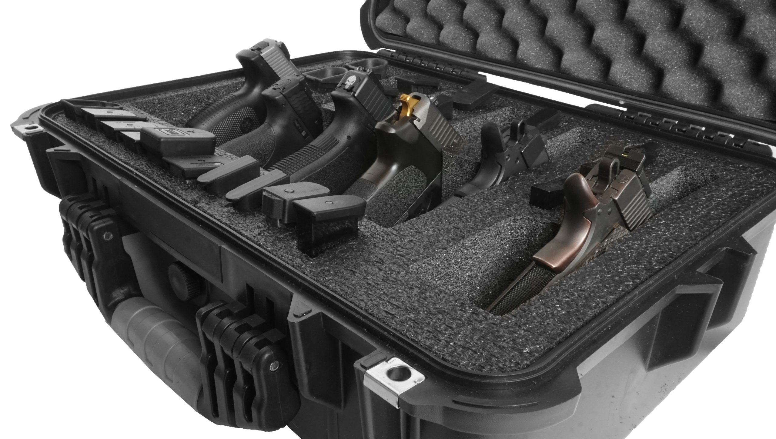  Apache 4800 Range Case Foam Insert for 6 Handguns and