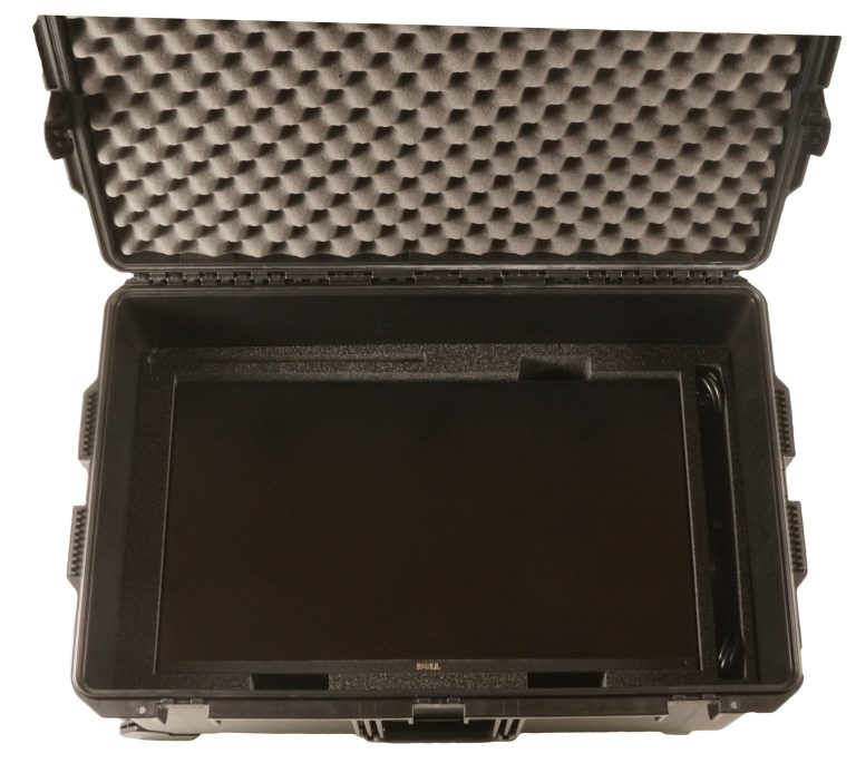 Double Dell UP2716D Monitor Case Top View 2