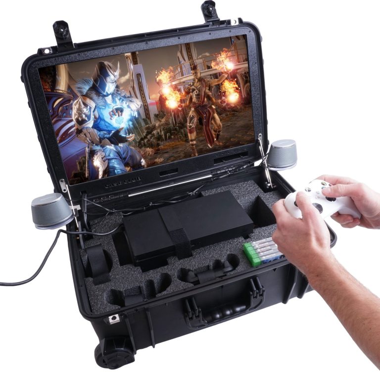 Xbox Series X & S Portable Gaming Station with Built-in Monitor