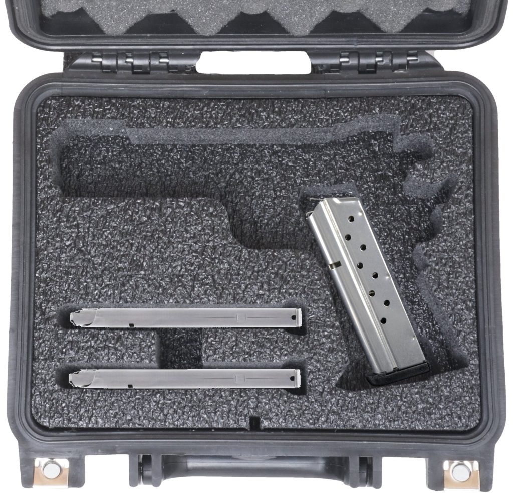 Case Club 1911 Waterproof Pistol Case with PreCut Foam