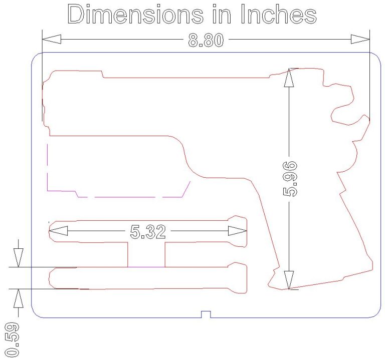1911 case drawing
