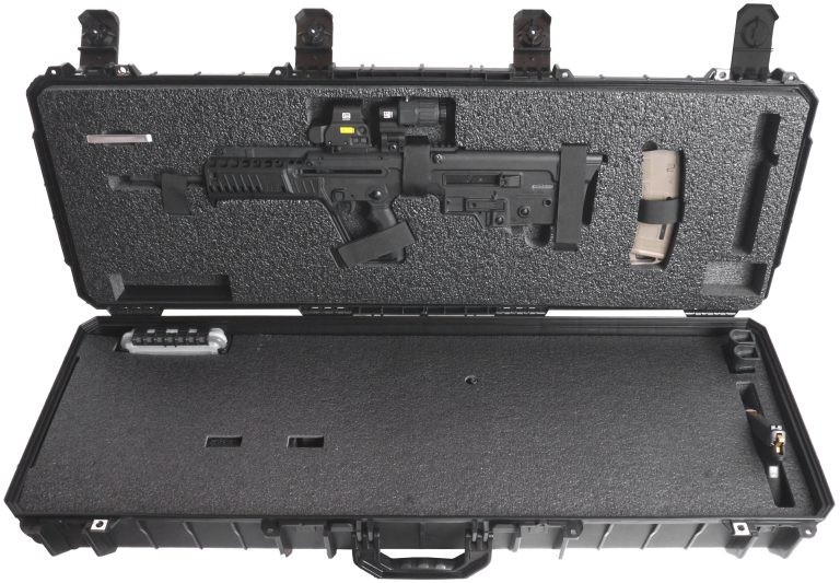 TS12 shotgun and TAVOR TAR-21-TOP3