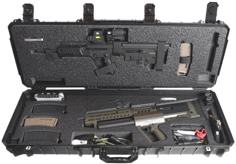 TS12 shotgun and X95 TAVOR-TOP1