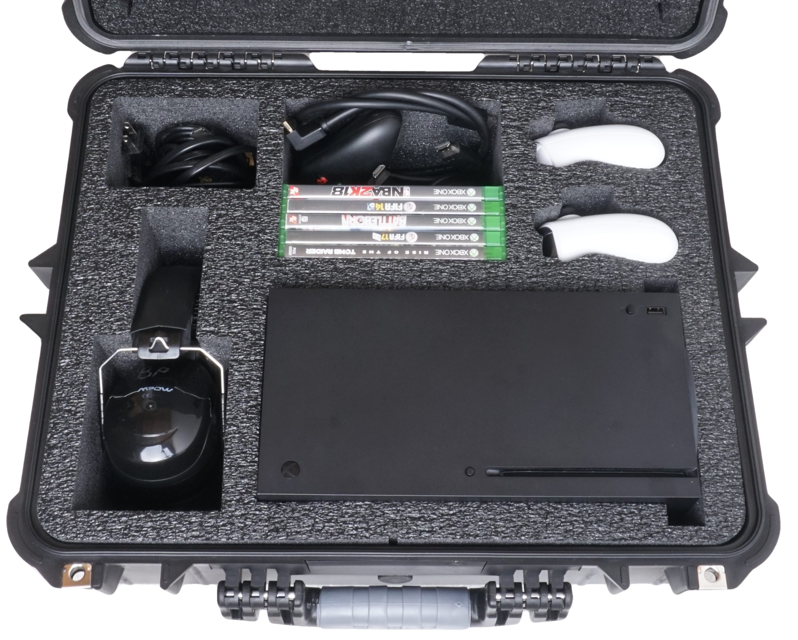 Xbox Series X & S with Headset Heavy Duty Travel Case