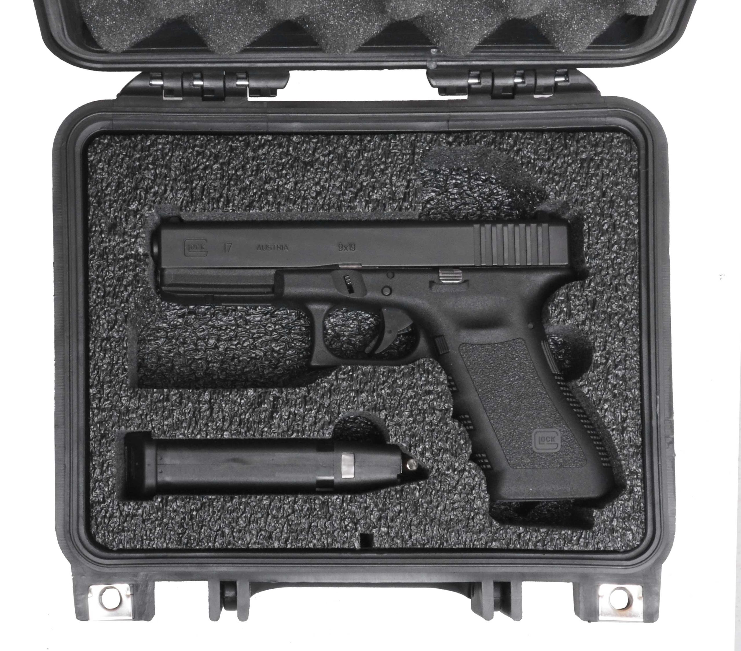 Genuine Glock Pistol Hard Case With Custom Foam - Fits G17, G19, G21, G43, G45