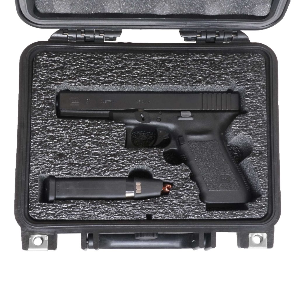 Case Club Glock 21 Waterproof Pistol Case with PreCut Foam G21