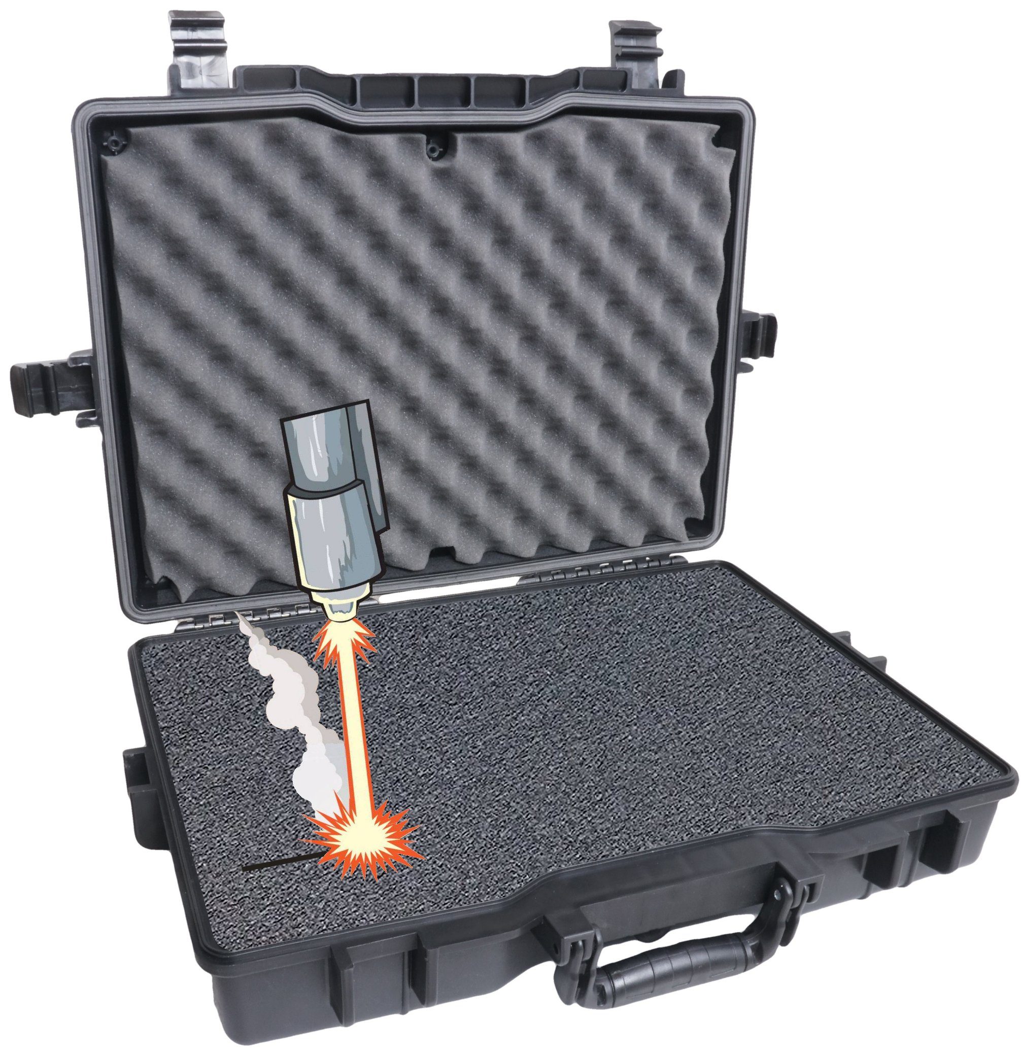 Hard Carrying Case with Customizable Foam