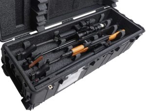Multiple Rifle or Shotgun Case & 3 Pistols